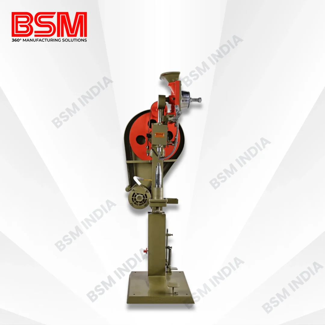 Eyelet punching single channel