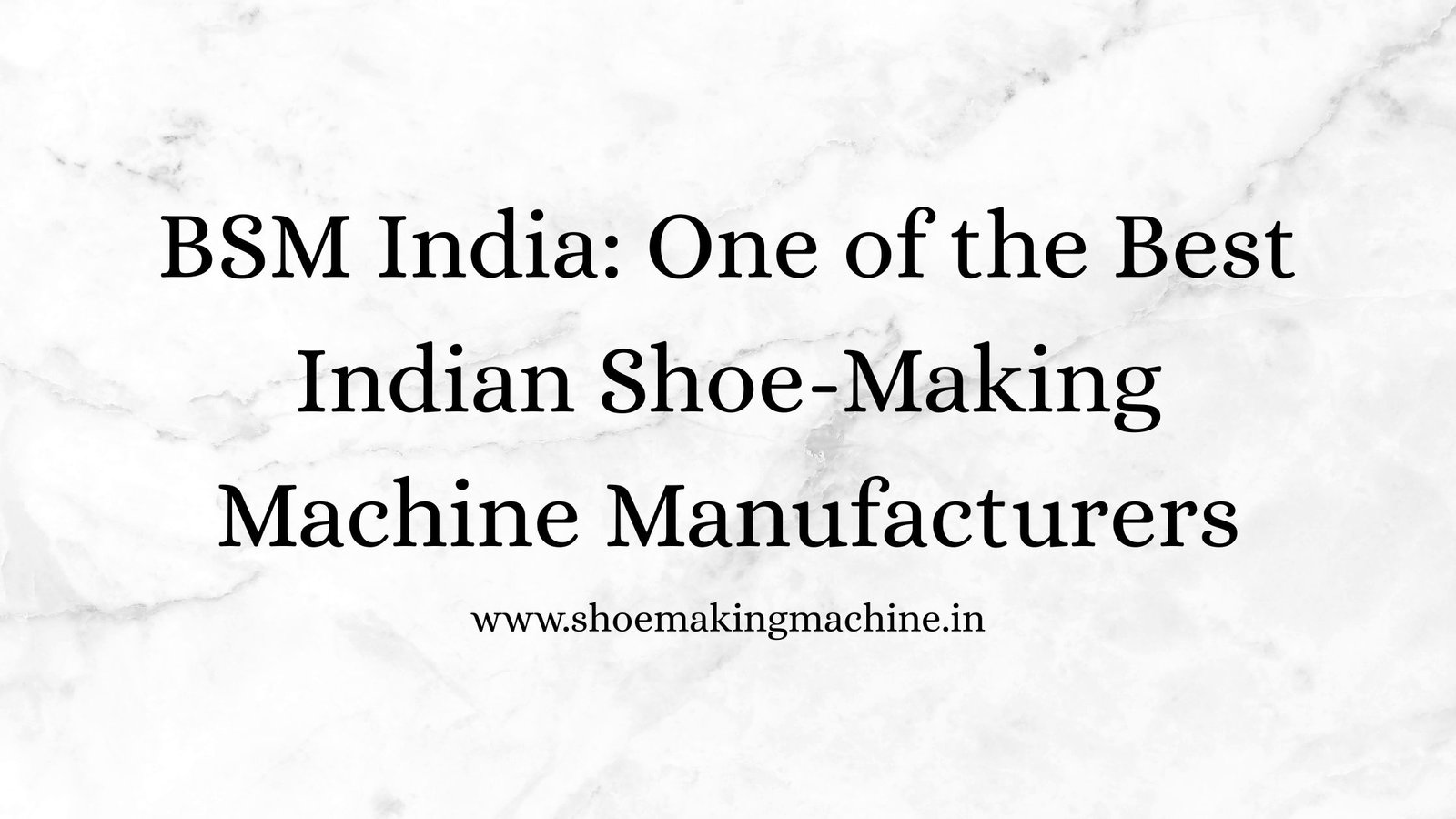 Shoe Making Machine Manufacturer